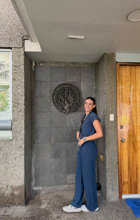 LN. Ana Paola Ruiz García en el INCMNSZ